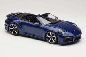 Porsche 911 992 Turbo S Kabriolett Blue Metallic Minichamps 1:18 155069081 Metall - pilt 4/6