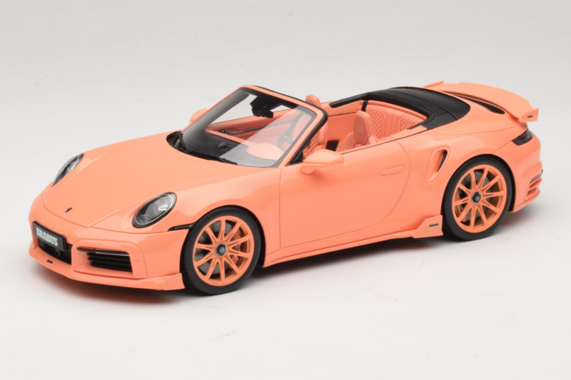 Porsche 911 992 Turbo S Cabriolet Brabus 900 Peetch GT Spirit 1:18 GT564 Vaik