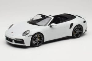 Porsche 911 992 Turbo S Kabriolett White Metallic Minichamps 1:18 155069080 Metall