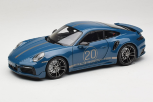 Porsche 911 992 Turbo S Coupe Sport Design Sinine Minichamps 1:18 113069073 Metall