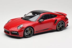 Porsche 911 992 Turbo S Punane Minichamps 1:18 155069070 Metall
