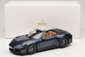 Porsche 911 992.2 Carrera Kabriolett Yachting Blue Norev 1:18 187180 Metall - pilt 8/8