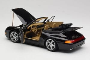 Porsche 911 993 Kabriolett Must UT Models 1:18 27806-U1 Metall - pilt 5/8