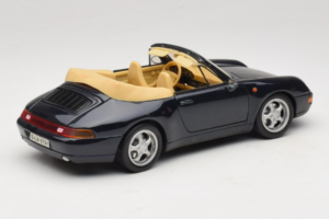 Porsche 911 993 Kabriolett Tumesininen Tchibo 1:18 46619 Metall - pilt 3/8