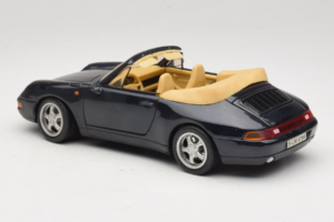 Porsche 911 993 Kabriolett Tumesininen Tchibo 1:18 46619 Metall - pilt 7/8