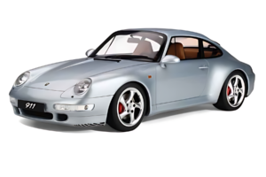 Porsche 911 993 Carrera 4S Hõbedane GT Spirit 1:8 GTS801901 Vaik