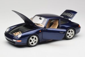Porsche 911 993 Carrera Cup Sinine Braccio & Gotz 1993 Bburago 1:18 3060-M1 Metall - pilt 2/8