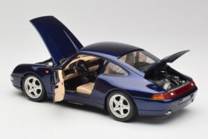 Porsche 911 993 Carrera Cup Sinine Braccio & Gotz 1993 Bburago 1:18 3060-M1 Metall - pilt 5/8