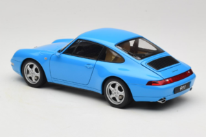 Porsche 911 993 Carrera Blue Metallic AUTOart 1:18 78133 Metall - pilt 7/8