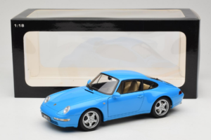 Porsche 911 993 Carrera Blue Metallic AUTOart 1:18 78133 Metall - pilt 8/8