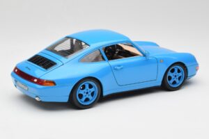 Porsche 911 993 Carrera Sinine Bburago 1:18 3060 Metall - pilt 3/8