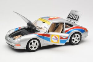 Porsche 911 993 Carrera Cup #1 1993 Bburago 1:18 3050-M2 Metall - pilt 2/8
