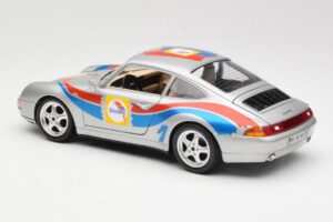 Porsche 911 993 Carrera Cup #1 1993 Bburago 1:18 3050-M2 Metall - pilt 7/8