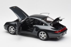Porsche 911 993 Carrera Roheline Metallic AUTOart 1:18 78134 Metall - pilt 5/8