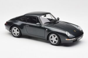 Porsche 911 993 Carrera Roheline Metallic AUTOart 1:18 78134 Metall - pilt 6/8