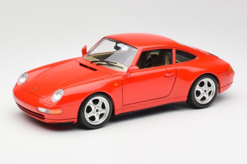 Porsche 911 993 Carrera Punane Bburago 1:18 3050 Metall