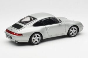 Porsche 911 993 Carrera Hõbedane AUTOart 1:18 78131 Metall - pilt 3/8