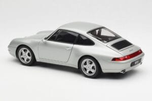 Porsche 911 993 Carrera Hõbedane AUTOart 1:18 78131 Metall - pilt 7/8