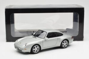 Porsche 911 993 Carrera Hõbedane AUTOart 1:18 78131 Metall - pilt 8/8