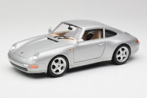 Porsche 911 993 Carrera Hõbedane Bburago 1:18 3050-M1 Metall