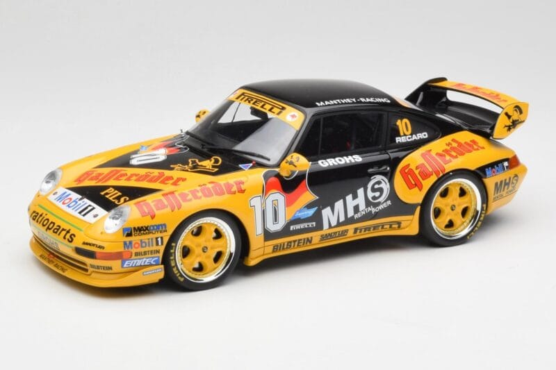 Porsche 911 993 Carrera Supercup #10 H. Grohs Manthey Racing 1993 GT Spirit 1:18 GT071 Vaik