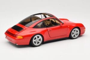Porsche 911 993 Carrera Targa Punane UT Models 1:18 27821 Metall - pilt 3/8