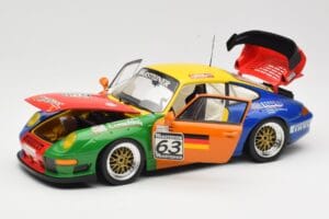 Porsche 911 993 GT2 #63 H. Muller / T. Trunk IMSA 1998 UT Models 1:18 39812 Metall - pilt 2/8