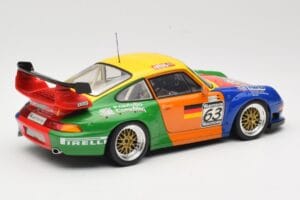 Porsche 911 993 GT2 #63 H. Muller / T. Trunk IMSA 1998 UT Models 1:18 39812 Metall - pilt 3/8