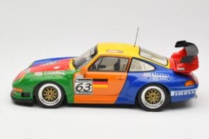 Porsche 911 993 GT2 #63 H. Muller / T. Trunk IMSA 1998 UT Models 1:18 39812 Metall - pilt 4/8