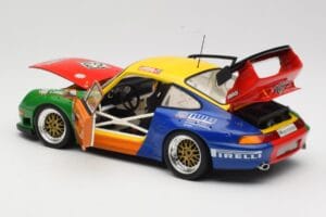 Porsche 911 993 GT2 #63 H. Muller / T. Trunk IMSA 1998 UT Models 1:18 39812 Metall - pilt 5/8