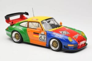 Porsche 911 993 GT2 #63 H. Muller / T. Trunk IMSA 1998 UT Models 1:18 39812 Metall - pilt 6/8