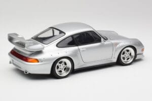 Porsche 911 993 GT2 Arctic Hõbe Metallik UT Models 1:18 27831 Metall - pilt 3/8
