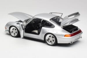 Porsche 911 993 GT2 Arctic Hõbe Metallik UT Models 1:18 27831 Metall - pilt 5/8