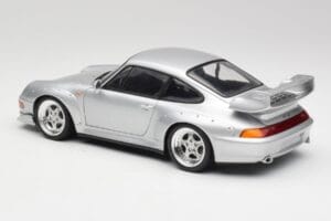 Porsche 911 993 GT2 Arctic Hõbe Metallik UT Models 1:18 27831 Metall - pilt 7/8