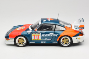 Porsche 911 993 GT2 #10 de Orleans / Saldana BPR Global GT Series 1996 UT Models 1:18 39632 Metall - pilt 4/8