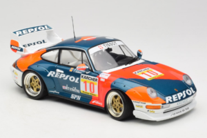 Porsche 911 993 GT2 #10 de Orleans / Saldana BPR Global GT Series 1996 UT Models 1:18 39632 Metall - pilt 6/8