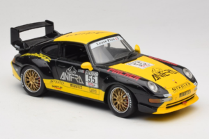 Porsche 911 993 GT2 #55 Must & Kollane Anson 1:18 30325-W Metall - pilt 4/6
