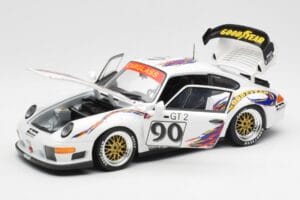 Porsche 911 993 GT2 #90 Vert / Franco / K. Koen Daytona 24 Hours 1998 UT Models 1:18 39813 Metall - pilt 2/8