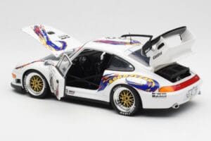 Porsche 911 993 GT2 #90 Vert / Franco / K. Koen Daytona 24 Hours 1998 UT Models 1:18 39813 Metall - pilt 5/8