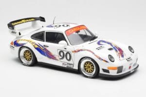 Porsche 911 993 GT2 #90 Vert / Franco / K. Koen Daytona 24 Hours 1998 UT Models 1:18 39813 Metall - pilt 6/8