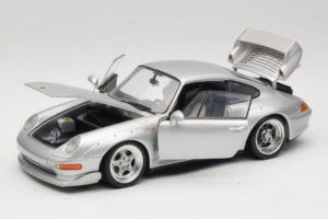 Porsche 911 993 GT2 Street Hõbedane UT Models 1:18 180065000 Metall - pilt 2/8