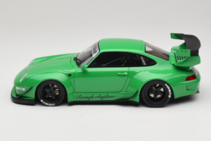 Porsche 911 993 RWB Roheline GT Spirit 1:18 GT074 Vaik - pilt 3/6