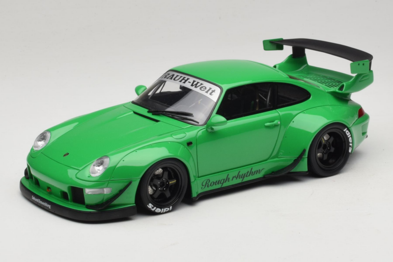 Porsche 911 993 RWB Roheline GT Spirit 1:18 GT074 Vaik