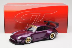 Porsche 911 993 RWB Lilla GT Spirit 1:18 GT727 Vaik - pilt 6/6