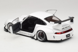 Porsche 911 993 RWB Valge Gun Grey Wheels AUTOart 1:18 78150 Komposiit - pilt 5/8