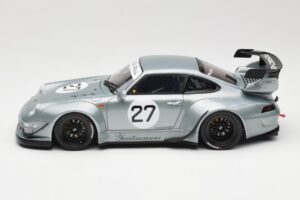 Porsche 911 993 RWB Yuiitsumuni Hõbedane GT Spirit 1:18 GT522 Vaik - pilt 3/6