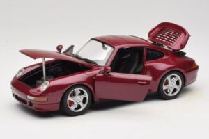 Porsche 911 993 Turbo Punane Anson 1:18 30320-W Metall - pilt 2/8