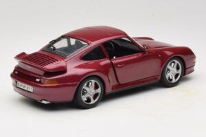 Porsche 911 993 Turbo Punane Anson 1:18 30320-W Metall - pilt 3/8