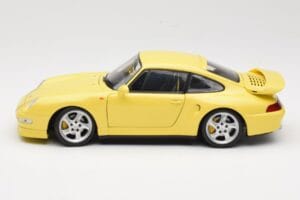 Porsche 911 993 Turbo S Kollane UT Models 1:18 27836 Metall - pilt 4/8