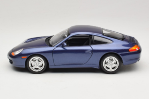 Porsche 911 996 Carrera Sinine Bburago 1:18 WAP02100897 Metall - pilt 4/8